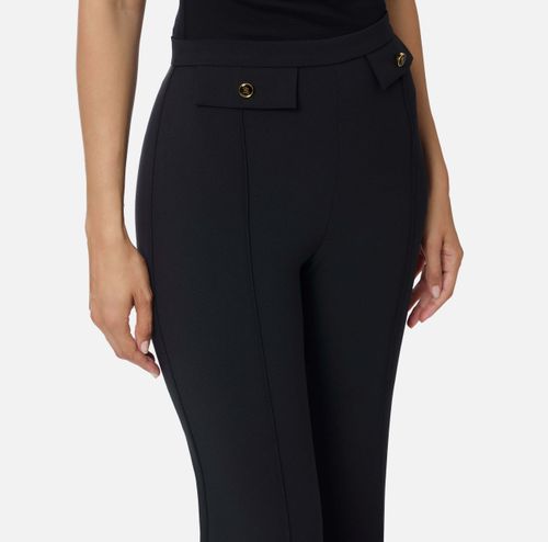 Double crêpe trousers