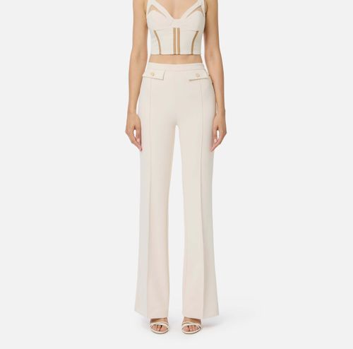 Double crêpe trousers
