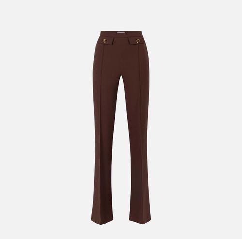 Double crêpe trousers