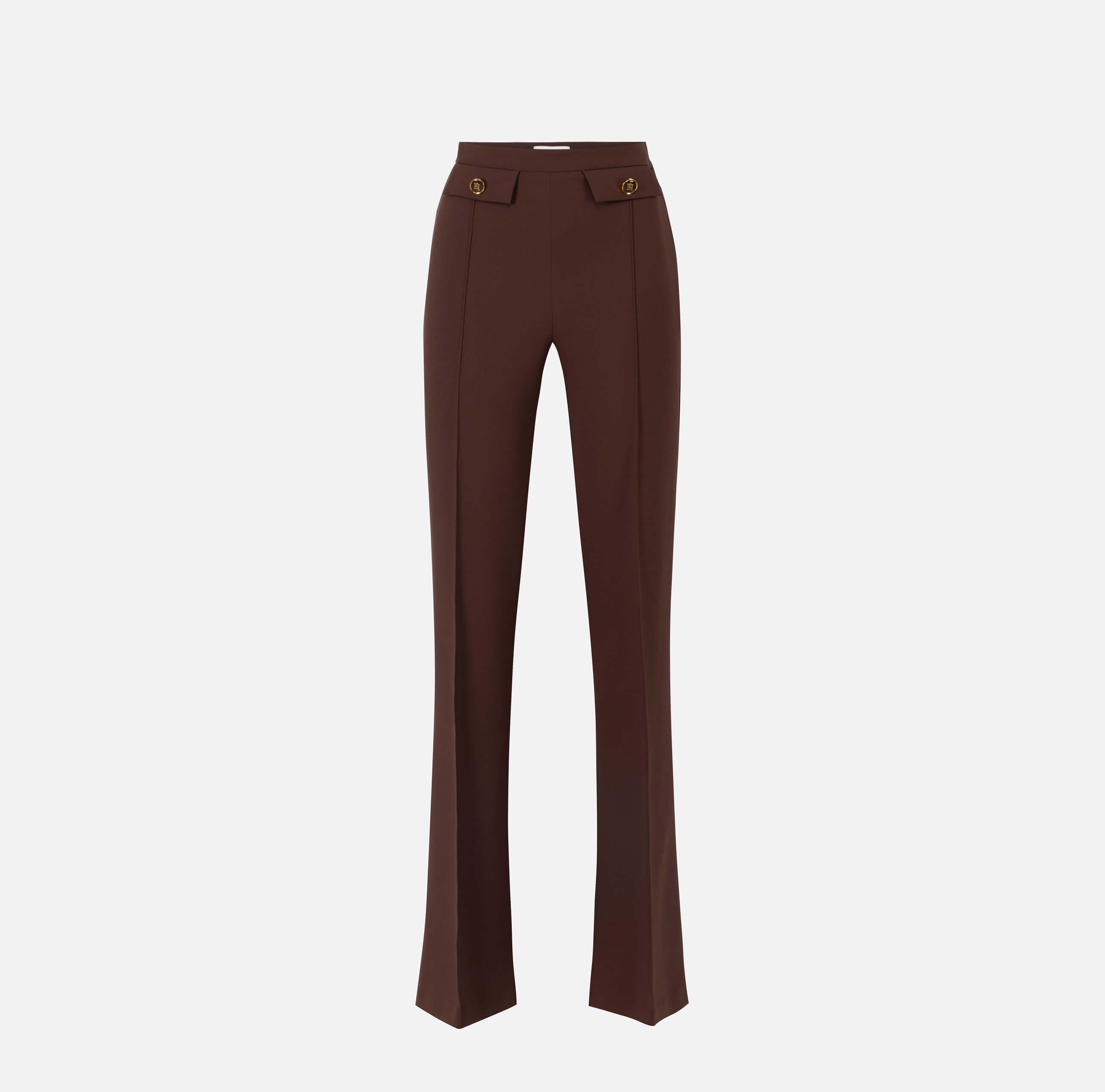 Double crêpe trousers