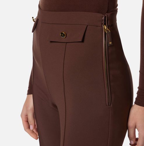 Double crêpe trousers