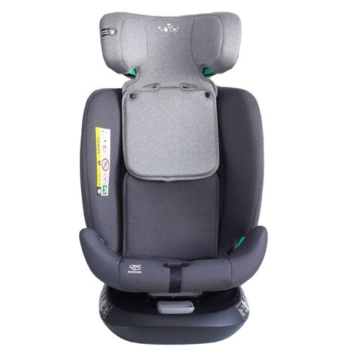 כיסא בטיחות בתקן I-SIZE החדש מסתובב 360º עם השכיבה הטובה בעולם G409 בצבע אפור מאמו