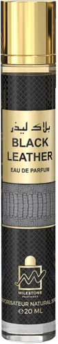 black leather