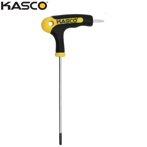 ידית TORX T דו-צדדי + TORX עם חור צהובה T45