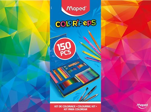 ערכת צביעה מרהיבה של 150 חלקים MAPED COLOURING KIT 