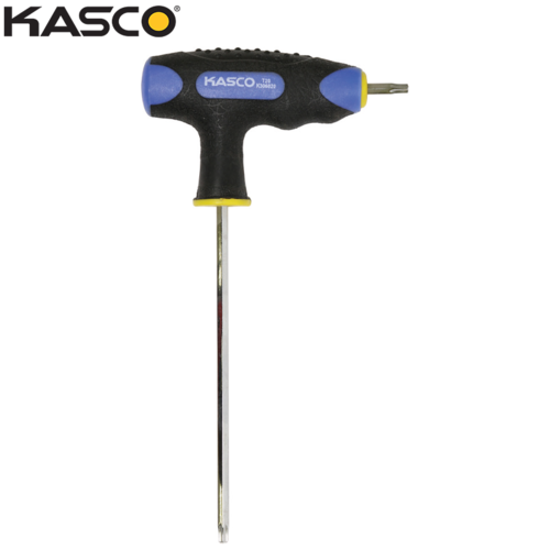 ידית TORX T דו-צדדי + TORX עם חור כחולה T50