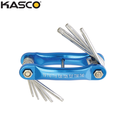 סט 8 מפתחות TORX עם חור באולר צבעוני CR-V