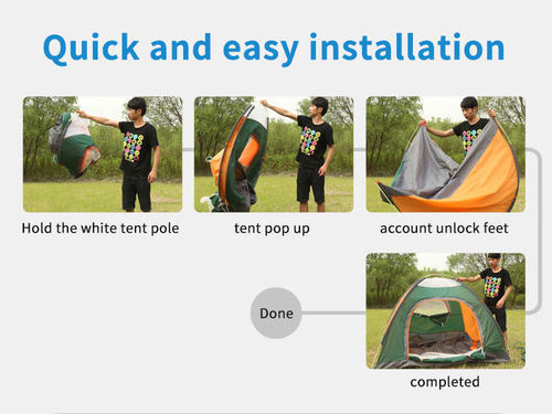 אוהל פתיחה מהירה פופ אפ ירוק PLAYA