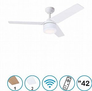 ‏מאוורר תקרה Talia 42" Wi-Fi +‎ שלט 73175 Westinghouse ווסטינגהאוס