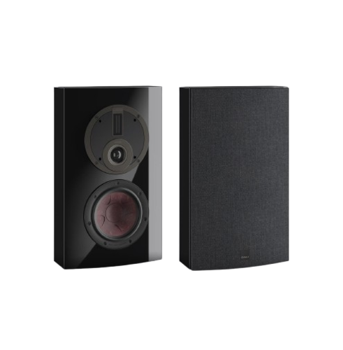 זוג רמקולים צמודי קיר  Dali Rubikore on wall