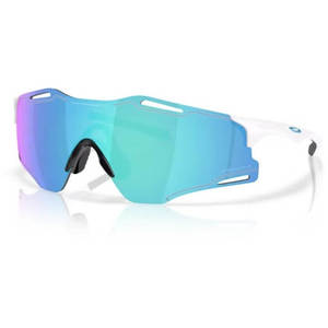 משקפי שמש אוקלי CYBR ZERO POL WHITE PRIZM SAPPHIRE 951202