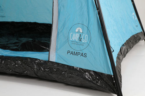 אוהל פתיחה מהירה ל 6 אנשים גבוה אפשרות עמידה CAMP&GO