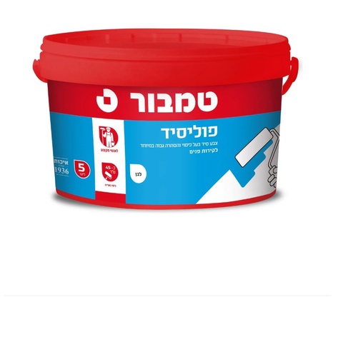 צבע סיד פוליסיד 5 ליטר מבית טמבור