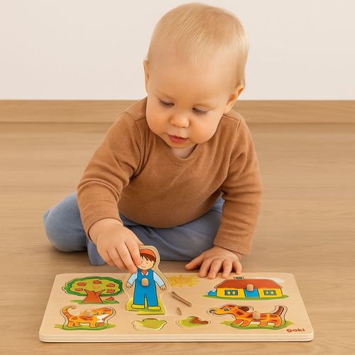 פאזל כפתורים לגיל שנה החחוה הקטנה שלי 57306