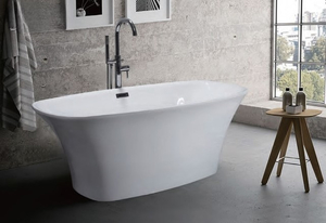 אמבטיה אקרילית Free Standing 170X78X60 MTI-421 לבן מבריק 
