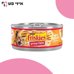 שימור פריסקיז פריים פילה עוף ברוטב 156 גרם Friskies