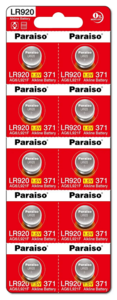 10 סוללות כפתור AG6 371A /CX69 / LR920 / SR921 / SR69 