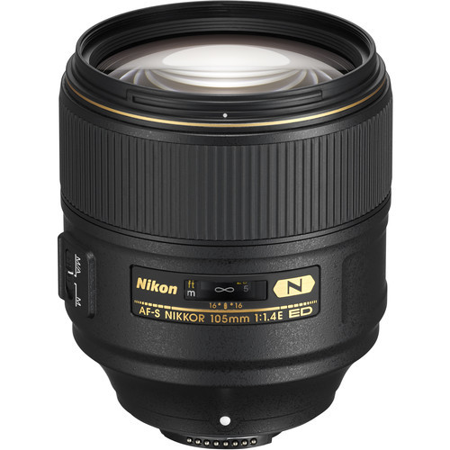 עדשה Nikon AF-S NIKKOR 105mm f/1.4E ED