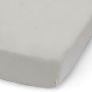 סדין מעוצב למיטת תינוק או מעבר 100% כותנה - אבן