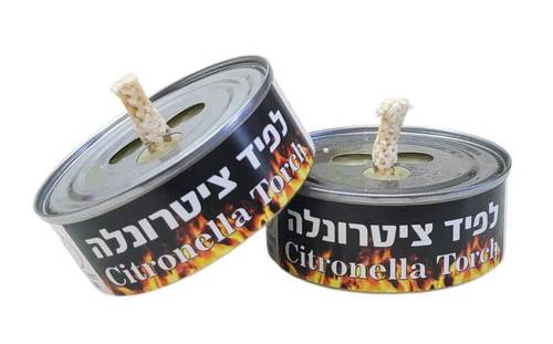 לפיד ציטרונלה בפחית