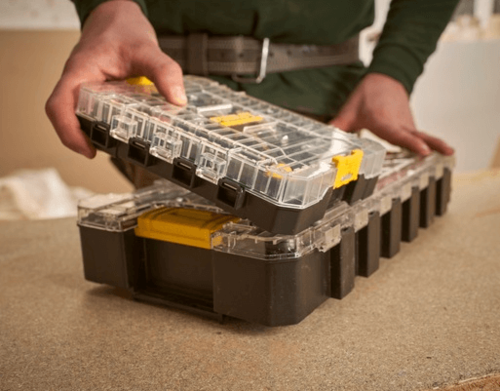 סט בוקסות 3/8″ 18 חלקים – Stanley FatMax PRO‑STACK (FMMT98102‑0) -