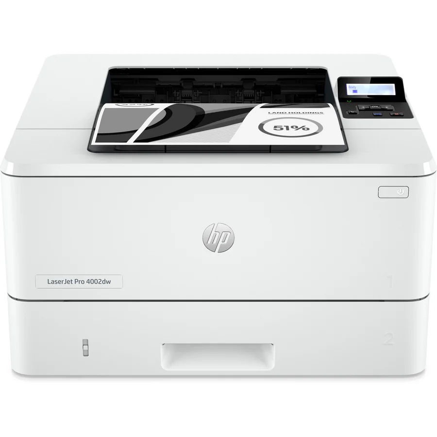 מדפסת ‏לייזר ‏רגילה HP LaserJet Pro 4002dw 2Z606F