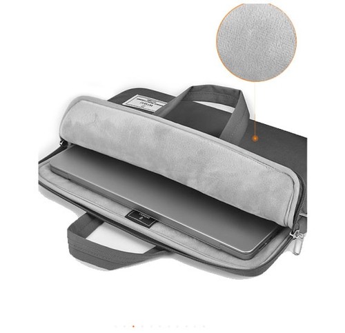תיק בד למחשב נייד 15.6 WIWU VIVI HANDBAG אפור