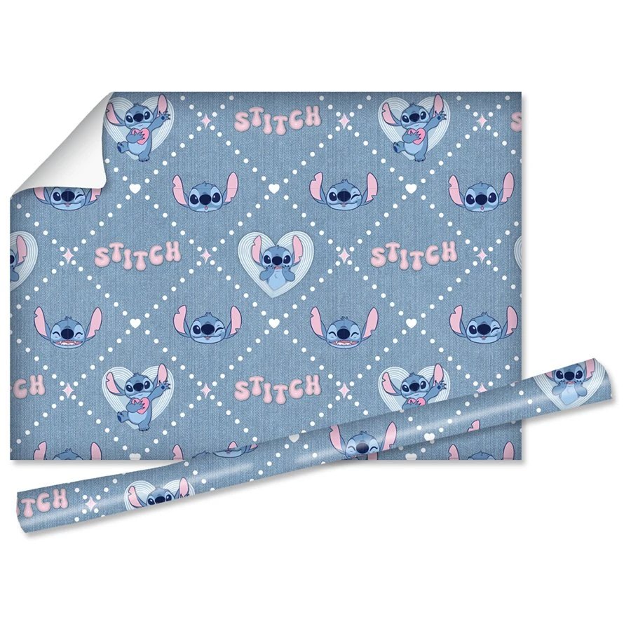 נייר עטיפה 70/100 ס"מ (2 יח) לילו וסטיץ STITCH