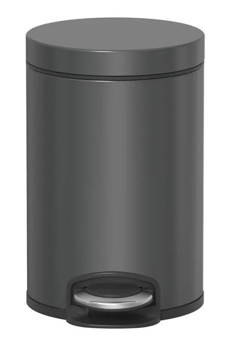 סט פח 5 ליטרים ומברשת JAVA בצבע גרפיט