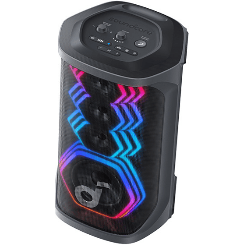 בידורית אלחוטית ניידת 200W עם זוג מיקרופונים Anker Soundcore Rave 3S
