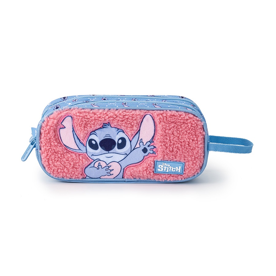 קלמר 2 תאים עם פרווה לילו וסטיץ STITCH