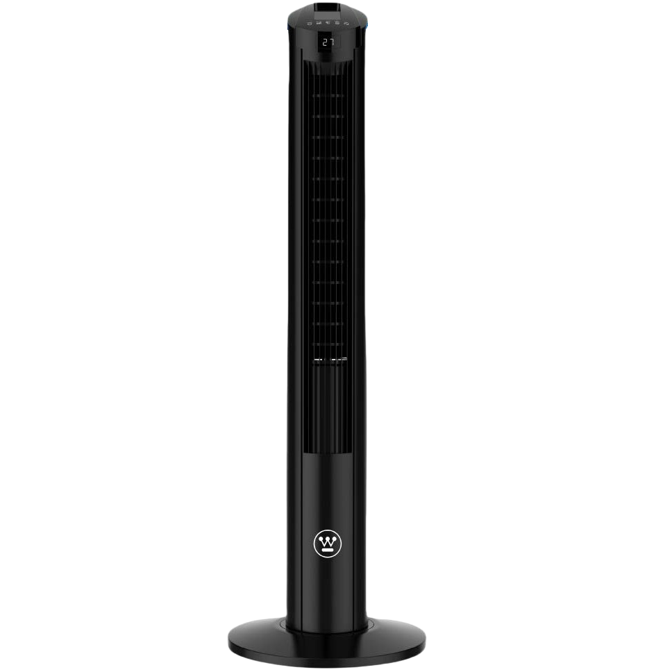 מאוורר מגדל דיגיטלי כולל שלט Westinghouse ווסטינגהאוס Brisk - שחור