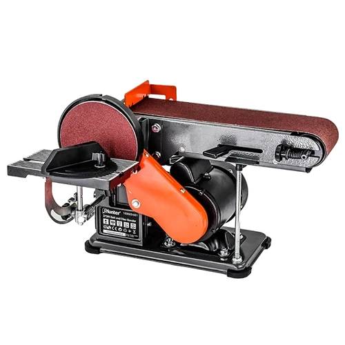 מלטשת סרט שולחנית עם דיסק HUNTER 100503-001 375W  