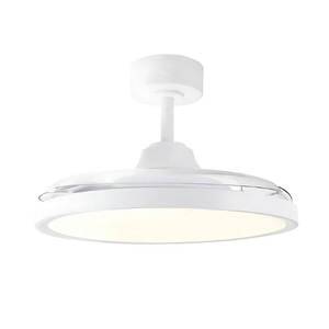 מאוורר תקרה מתקפל לגונה DC ווסטינגהאוס "42 לבן 40W CCT לד Westinghouse LAGUNA