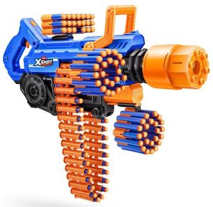 רובה משחק בלסטר Insanity Smoking Barrel עם אפקט עשן ותאורה ו-72 חיצים