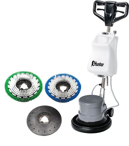 מכונת פוליש 17'' מקצועית 1200W + מברשות +  שואב אבק 80 ליטר יבש / רטוב 3 מנועים 4500 וואט 103500-002.2