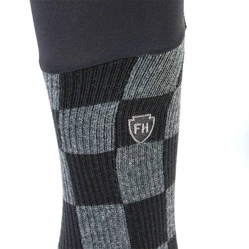 גרבי רכיבה פאסטהאוס שחור - FASTHOUSE ELROD LEGACY KNEE BRACE SOCK