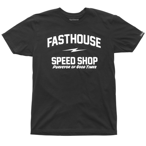 חולצת פאסטהאוס שחור - FASTHOUSE PURVEYOR SS T-SHIRT