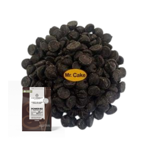 שוקולד בלגי מריר 80% - 500 גרם CALLEBAUT