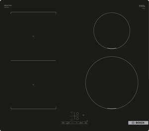 כיריים אינדוקציה חד פאזי BOSCH PWP611BB5E עם 4 אזורי בישול - 60 ס"מ