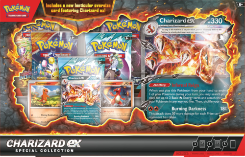  קלפי פוקימון צ’אריזרד | Pokémon TCG Charizard ex Special Collection 