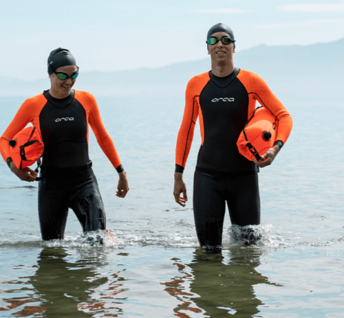 חליפת שחייה גברים  Vitalis Hi-Vis Openwater  