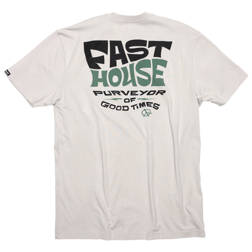 חולצת פאסטהאוס אפור - FASTHOUSE UTOPIA SS T-SHIRT