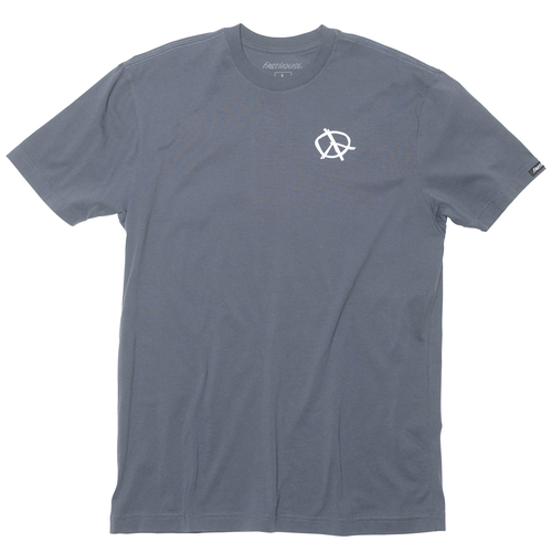 חולצת פאסטהאוס אפור כהה - FASTHOUSE UTOPIA SS T-SHIRT