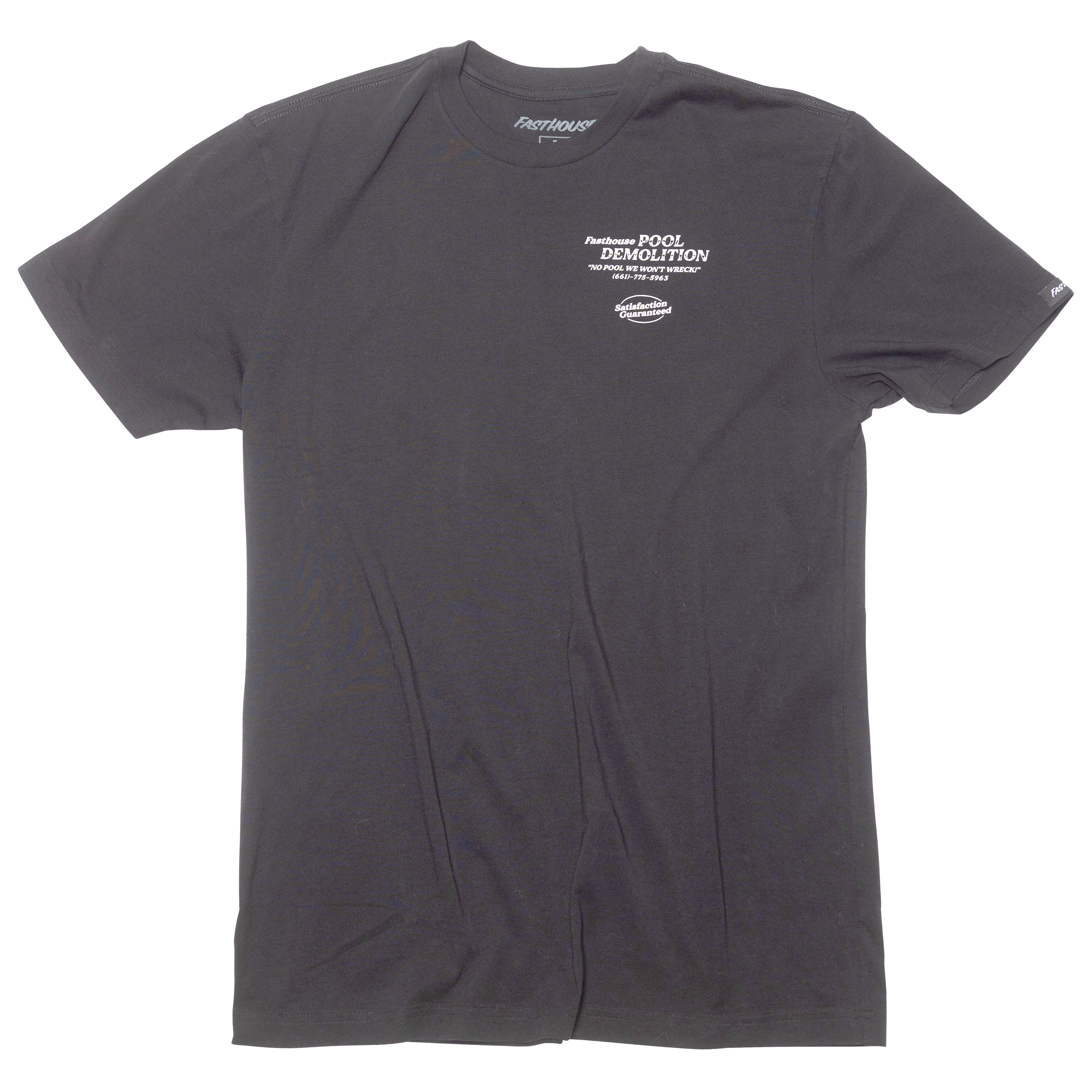 חולצת פאסטהאוס שחור - FASTHOUSE DEMOLITION SS T-SHIRT