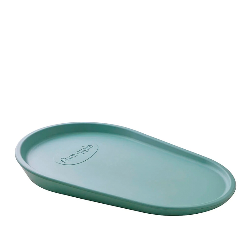 משטח החתלה EVA דוחה נוזלים סיליקון Squishy Changing Mat צבע:אקליפטוס