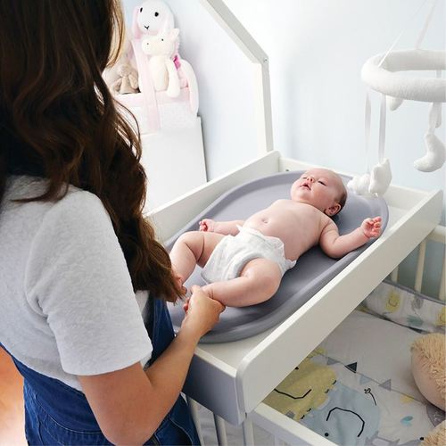משטח החתלה EVA דוחה נוזלים סיליקון Squishy Changing Mat צבע:אקליפטוס