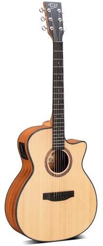 גיטרה אקוסטית מוגברת Budagov CD70CEM-NL-EQ