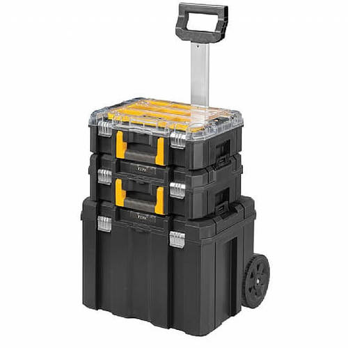 רגז כלים 3 קומות על גלגלים TSTAK דגם 1-80-103 – STANLEY