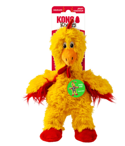 צעצוע קשרים תרנגולת קונג KONG Knots Chicken Small
